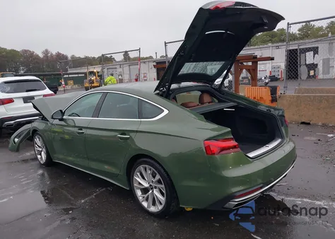 2023 Audi A5 Sportback Premium 40 Tfsi Quattro S Tronic z USA, uszkodzony, nr VIN WAUABCF54PA041929